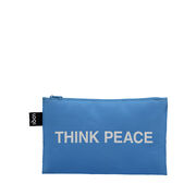 Yoko Ono Imagine Peace set of 3 zip pockets